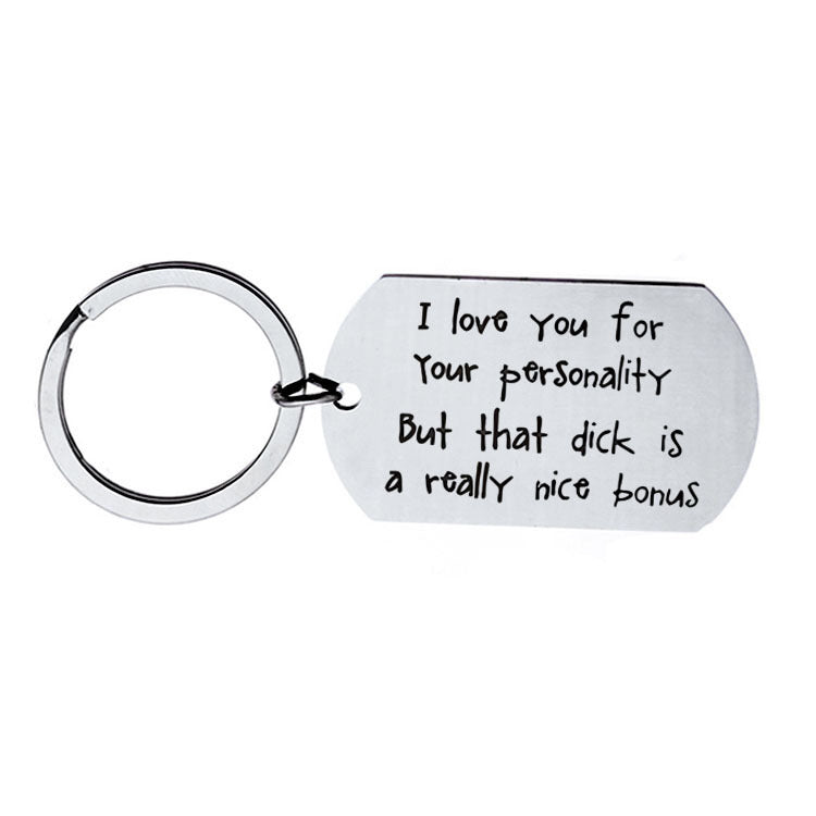 ILY for your personality BUT.. keychain